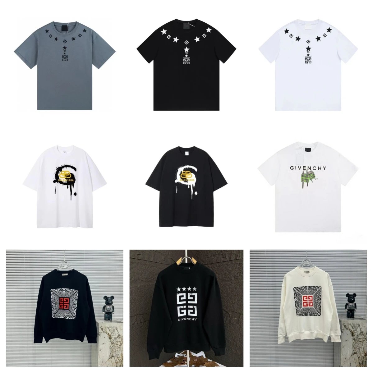 Sudadera Capucha GIV*NCHY Lujo Parisino