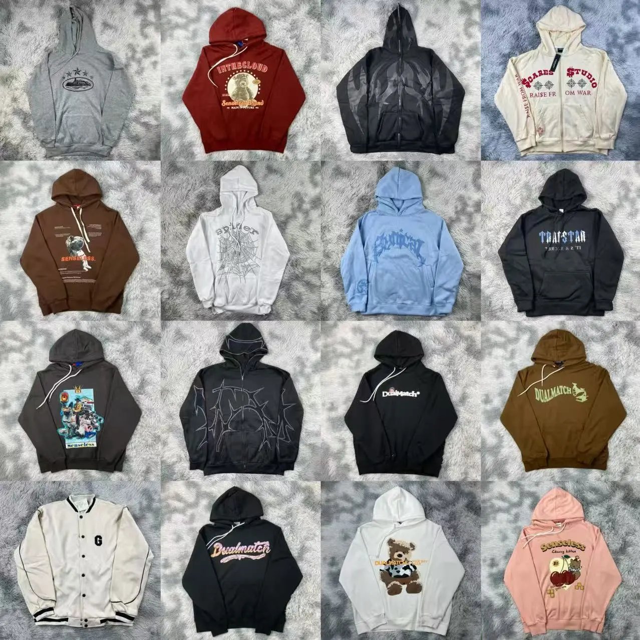 Sudadera Capucha Random Streetwear Urbano