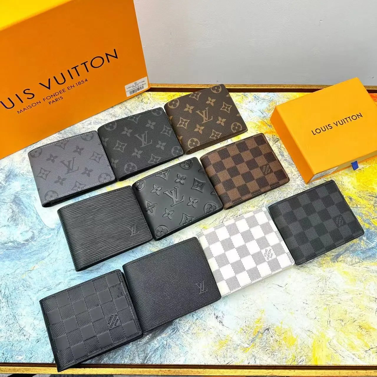 Fashion Cool Short Folding Wallet Imagen principal del producto