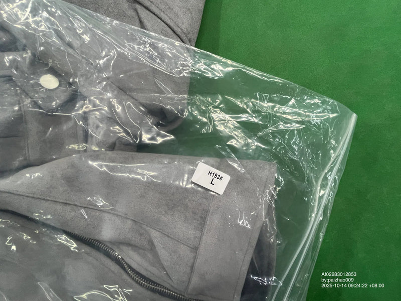 Chaqueta Cargo Ante Imitación Doble Bolsillo - Image 6