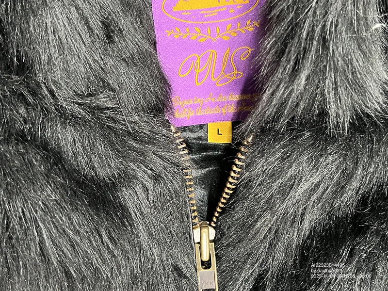 Chaqueta Piel Jacquard Elegante Premium - Image 4