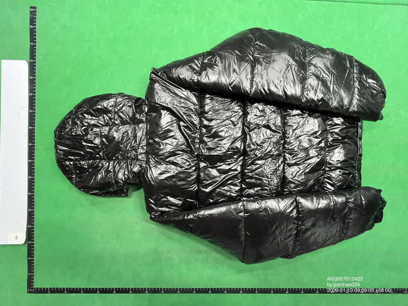 Chaqueta Acolchada Capucha Juvenil Casual - Image 3