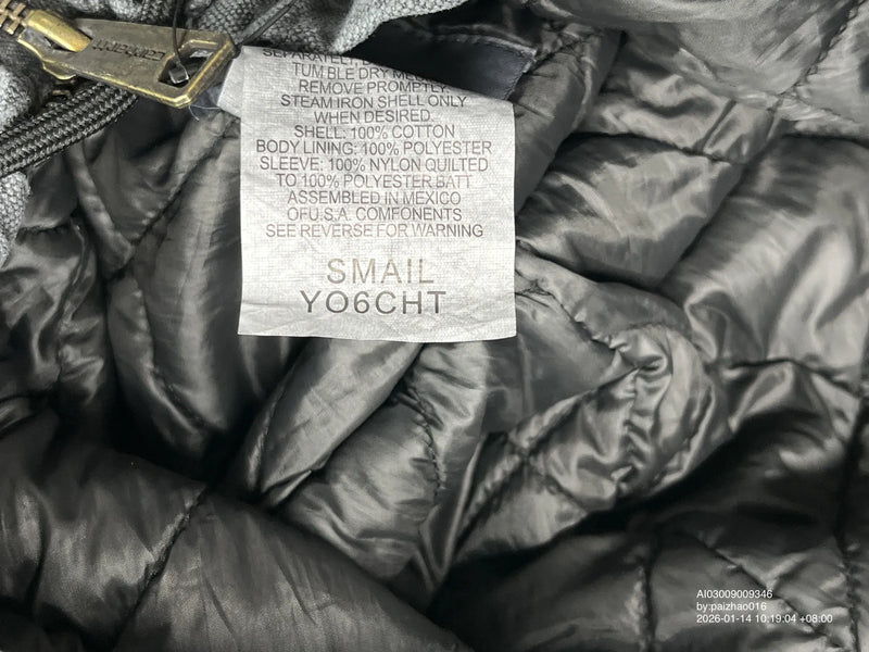 Chaqueta Carhartt Capucha Cremallera Lavado Desgastado - Image 5