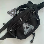 Riñonera PALACE Triangle Print Reflectante - Bolsa de Pecho para Pareja