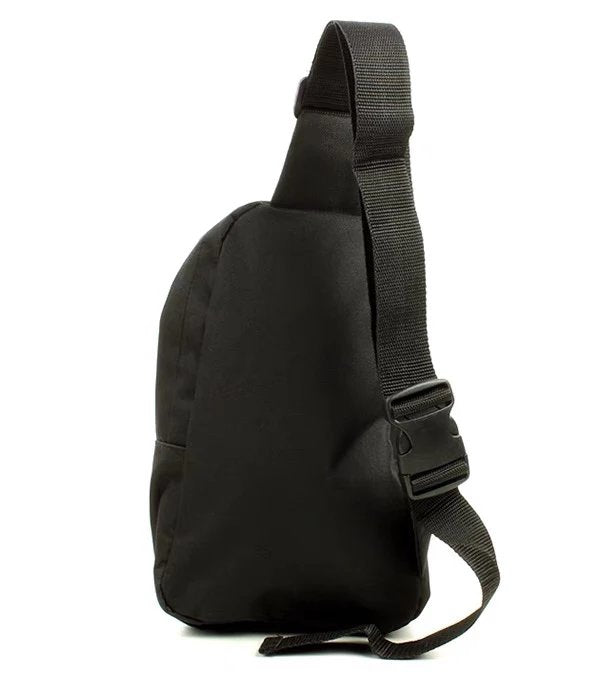 Magazine Appendix Simple Black Shoulder Bag Stylish unisex street trend crossbody