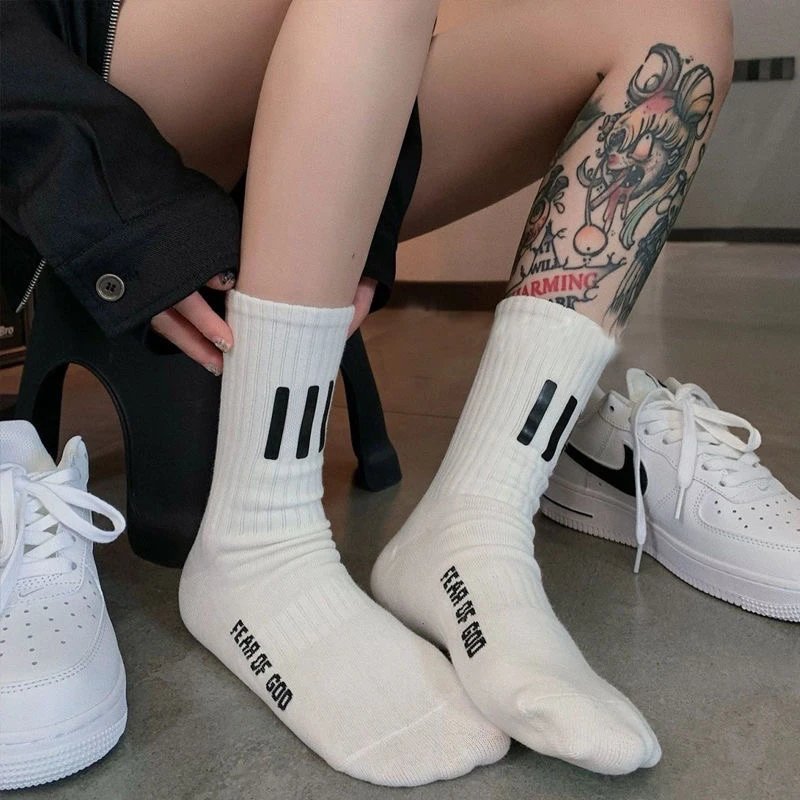 Chaussettes FOG Coton Trois Barres Imagen secundaria del producto