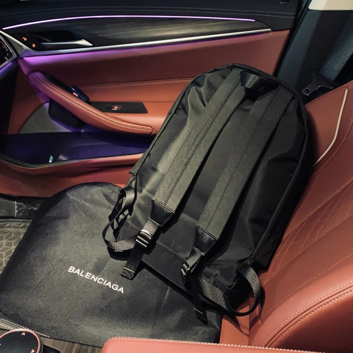 The main push 2024 new fabric backpack