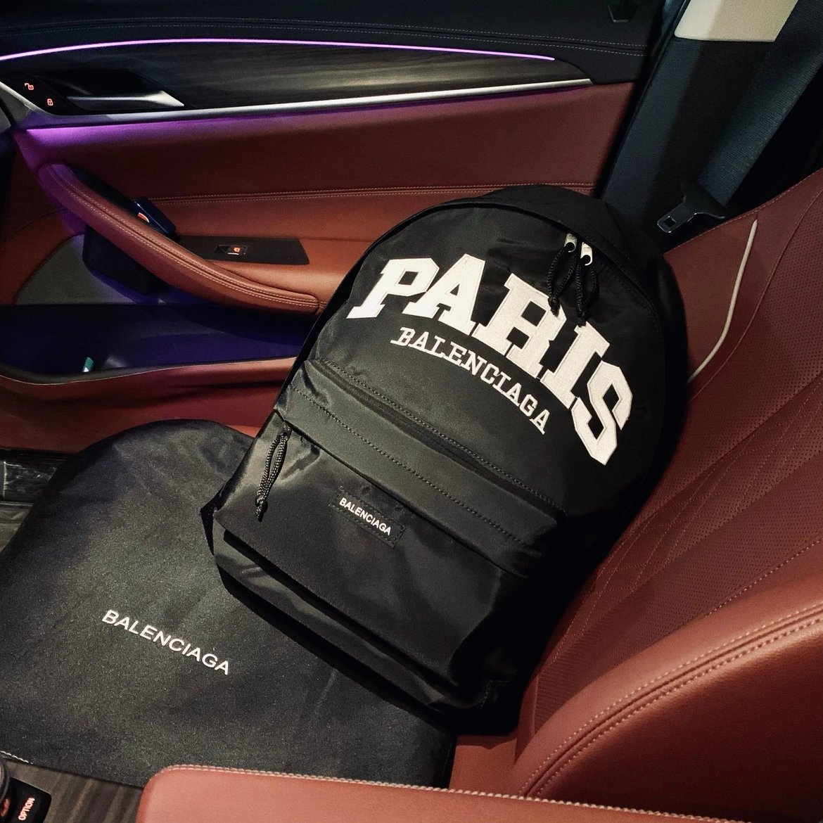 The main push 2024 new fabric backpack