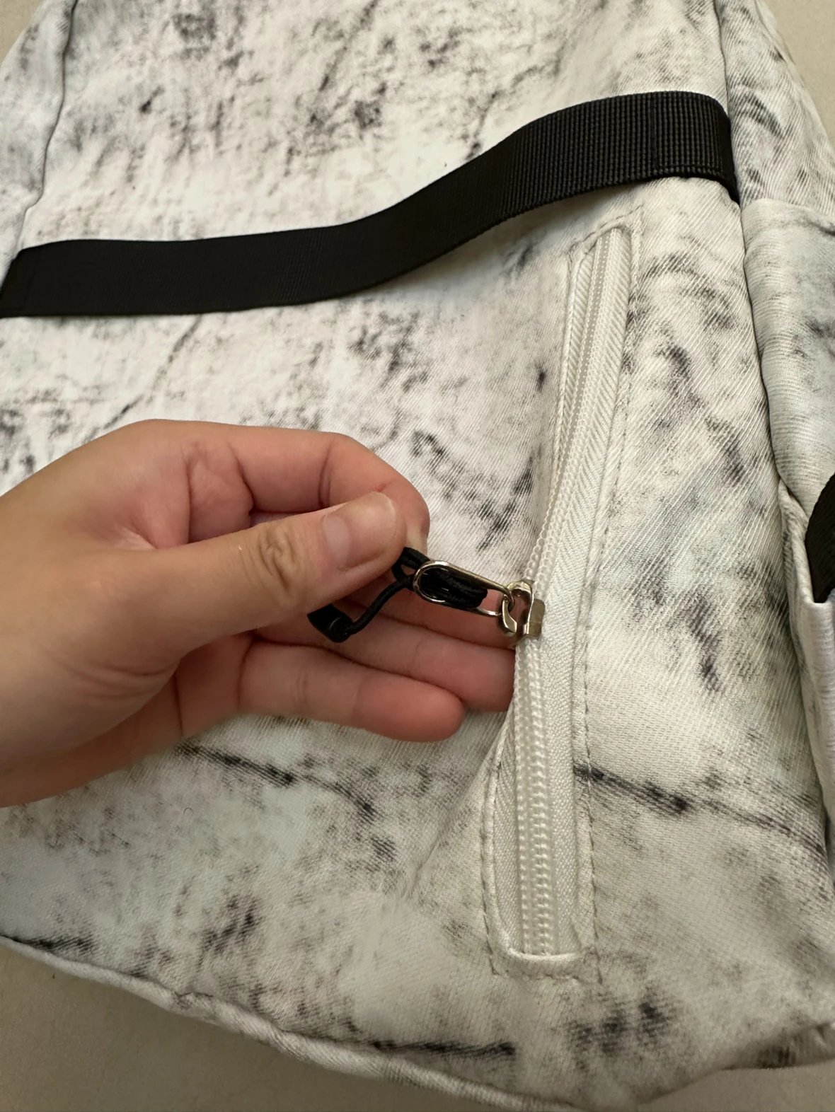 Crow heart mud dyed backpack