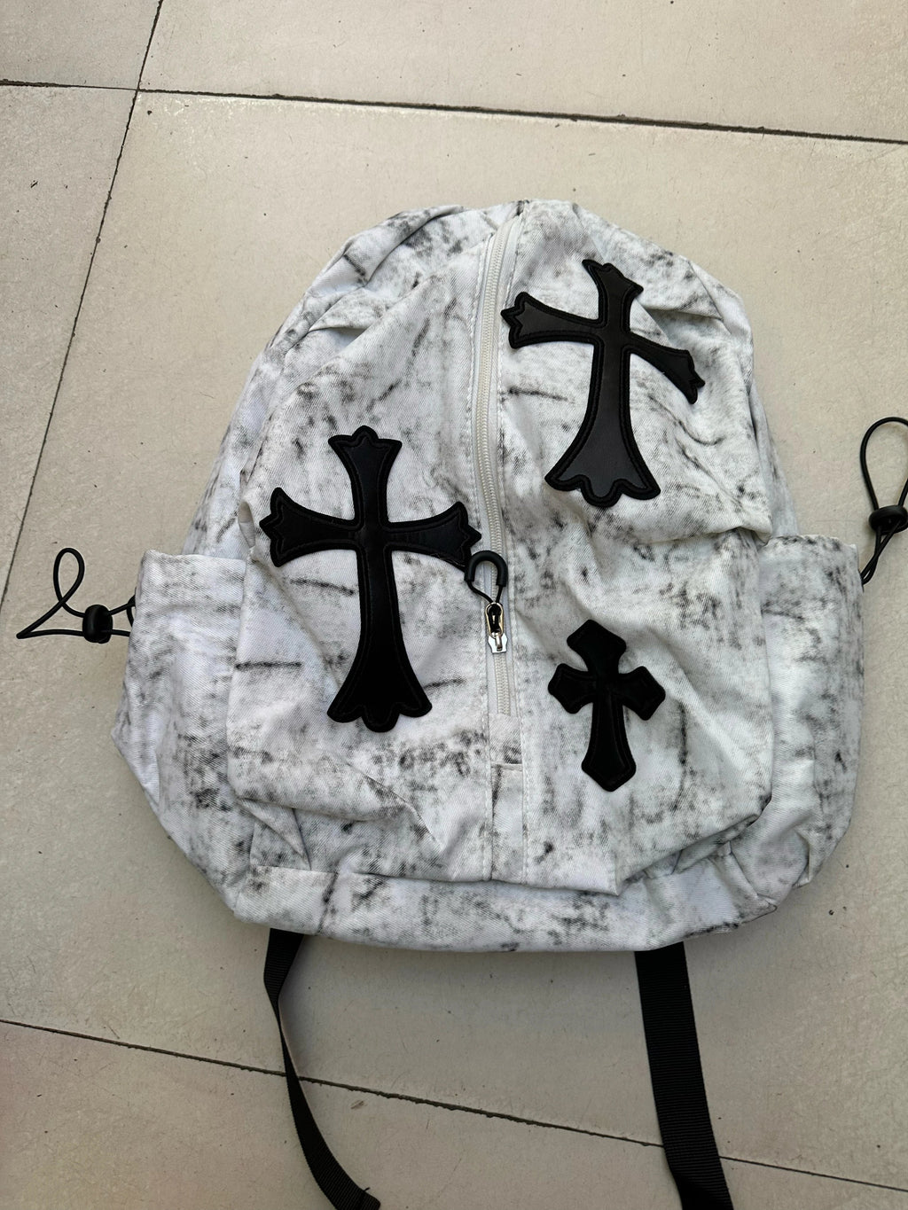 Crow heart mud dyed backpack