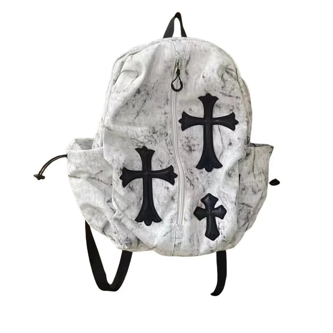 Crow heart mud dyed backpack