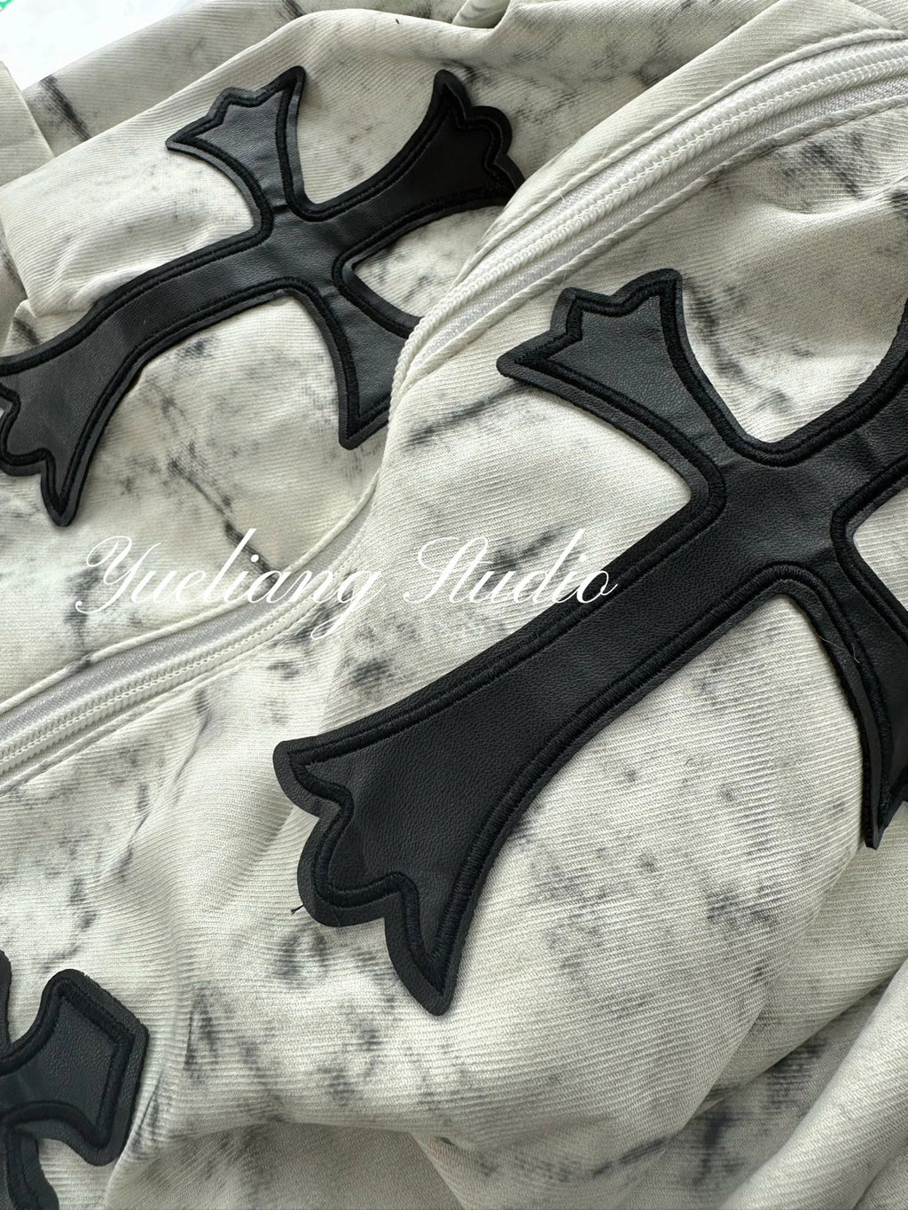 Crow heart mud dyed backpack