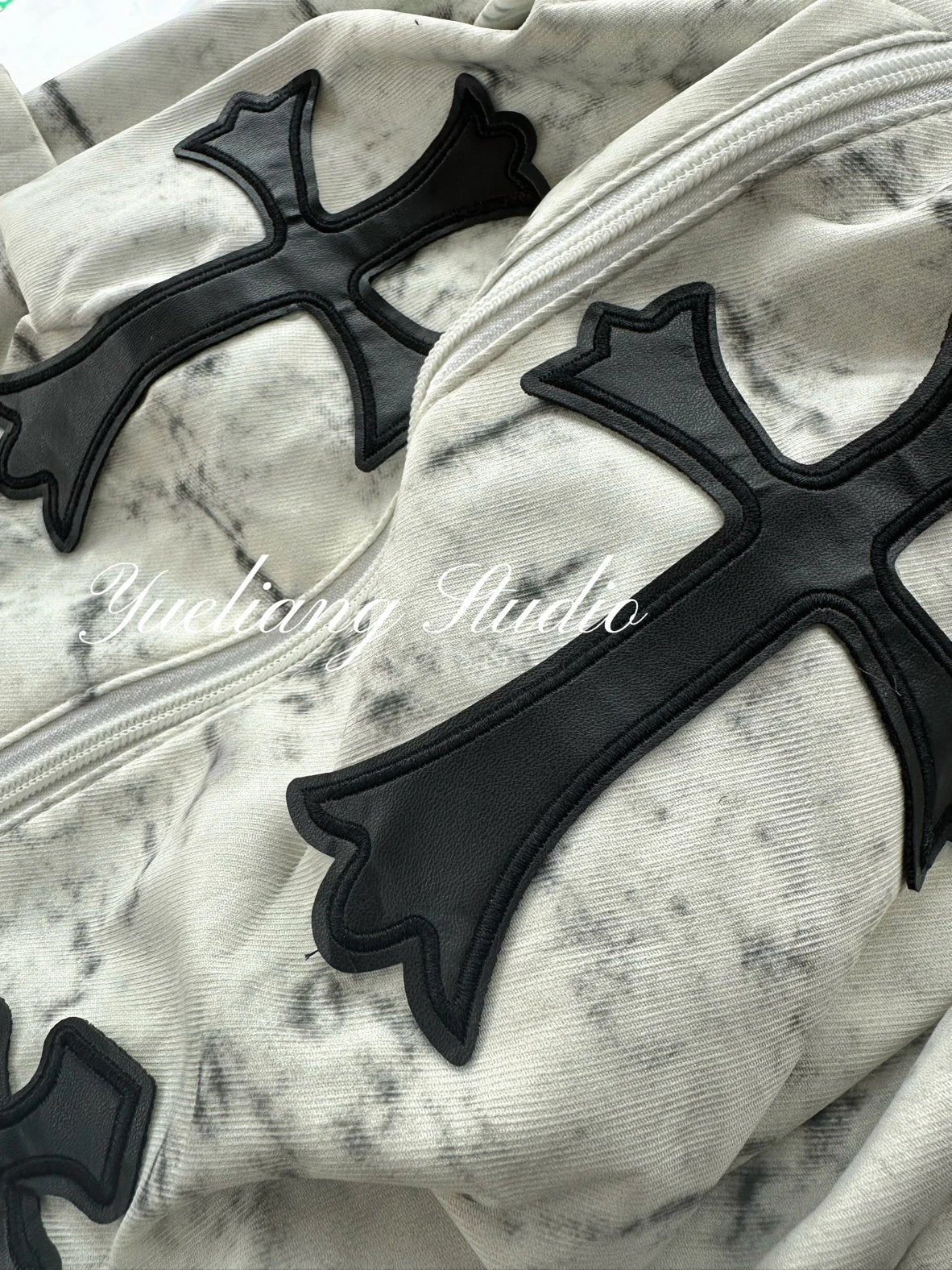 Crow heart mud dyed backpack