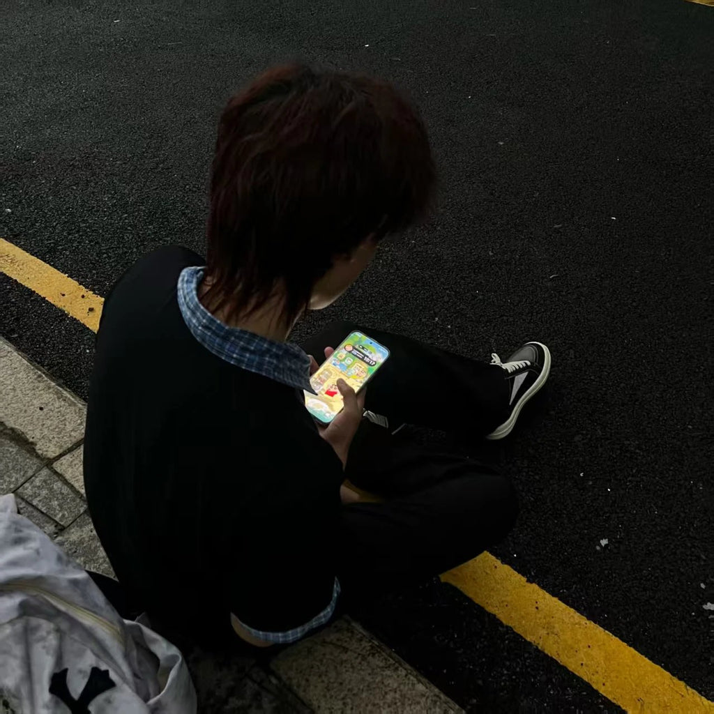 Crow heart mud dyed backpack