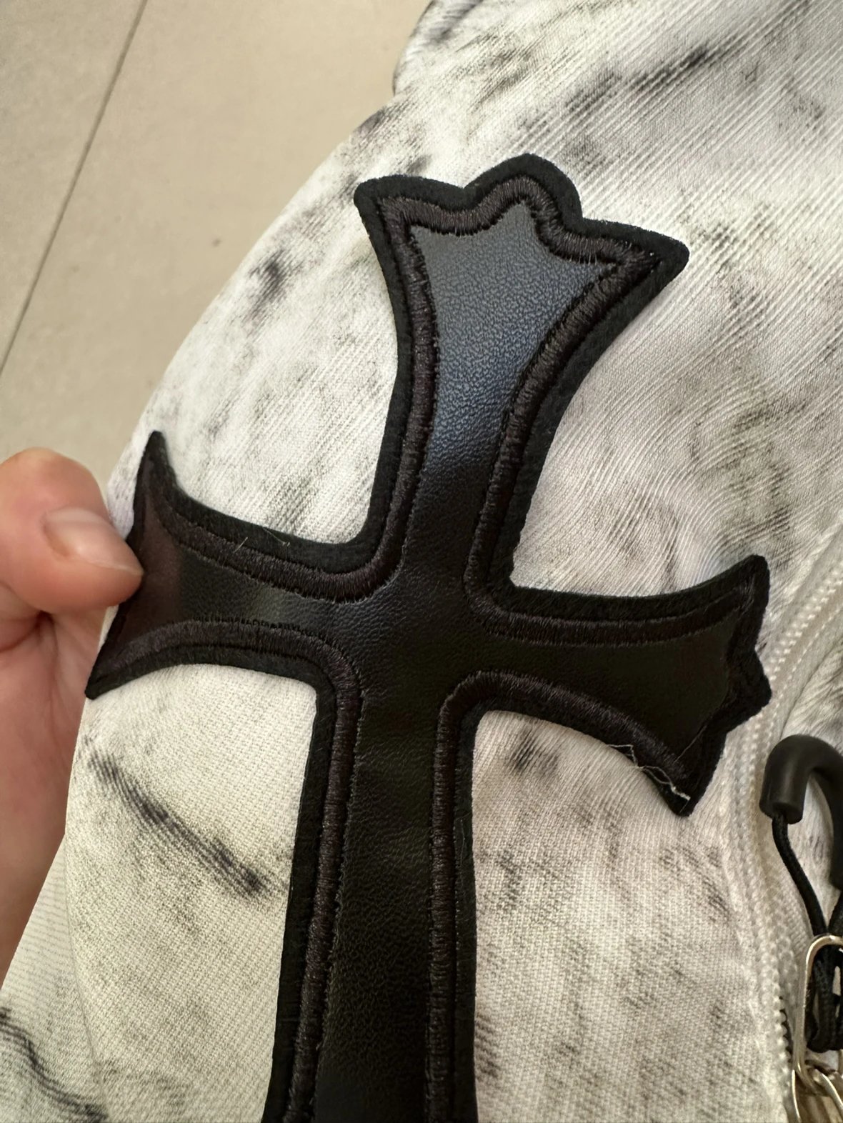 Crow heart mud dyed backpack