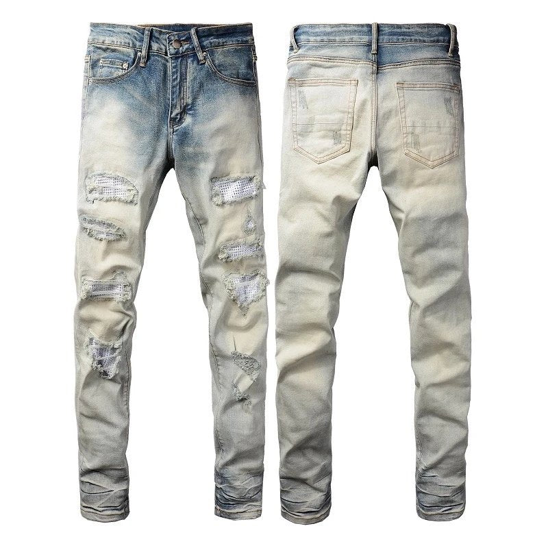 Jeans AMIRI Estilo Urbano Moderno