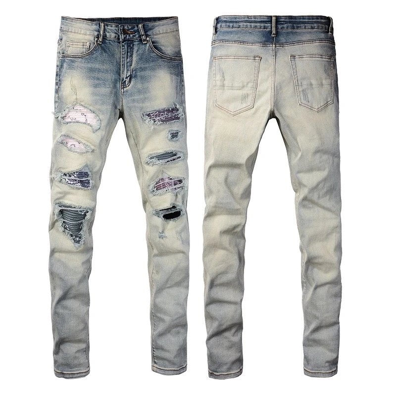 Jeans AMIRI Estilo Urbano Moderno