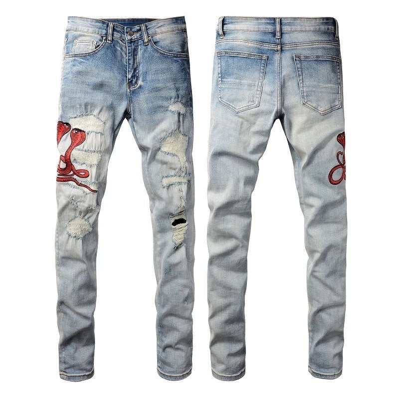 Jeans AMIRI Estilo Urbano Moderno