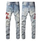 Jeans AMIRI Estilo Urbano Moderno