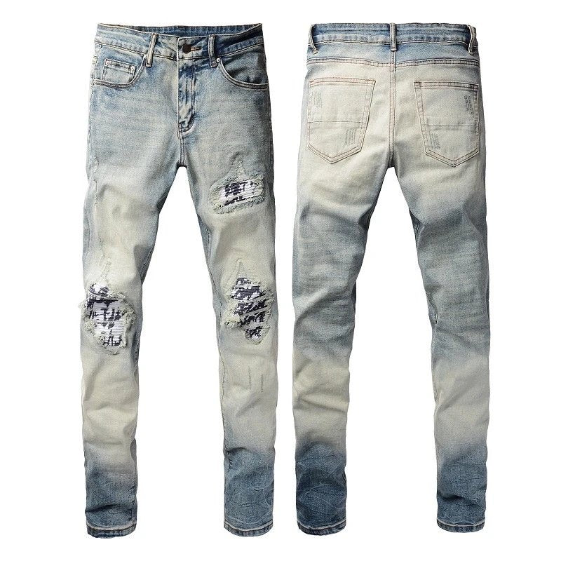 Jeans AMIRI Estilo Urbano Moderno