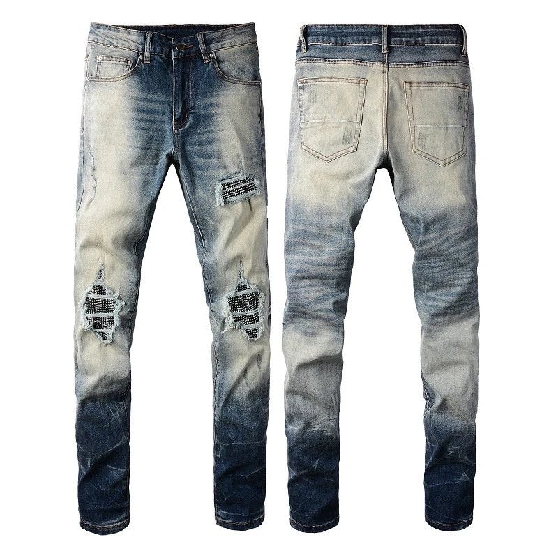 Jeans AMIRI Estilo Urbano Moderno