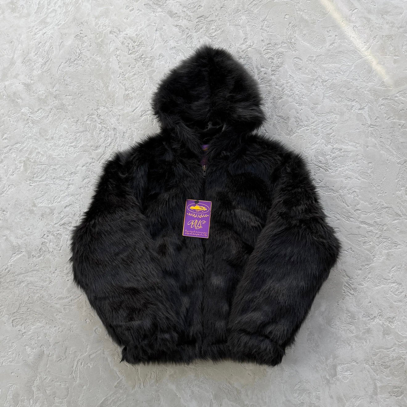 Chaqueta Piel Jacquard Elegante Premium Imagen principal del producto