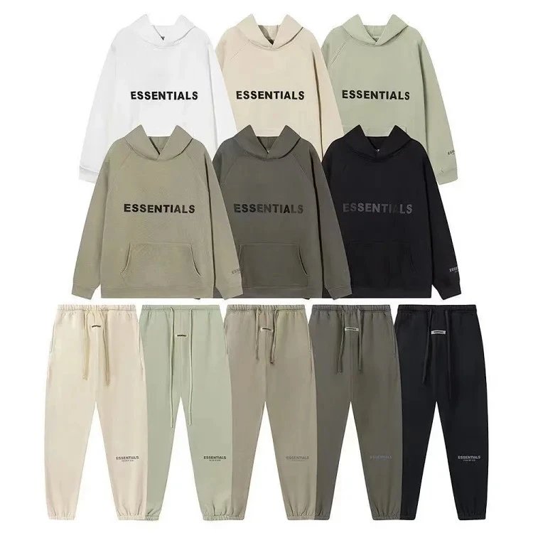 Sudadera Capucha ESSE*TIALS FOG Minimalista